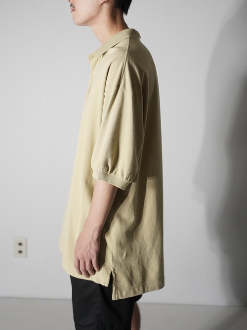 1990's nautica 1point polo shirt / Made in Hong Kong