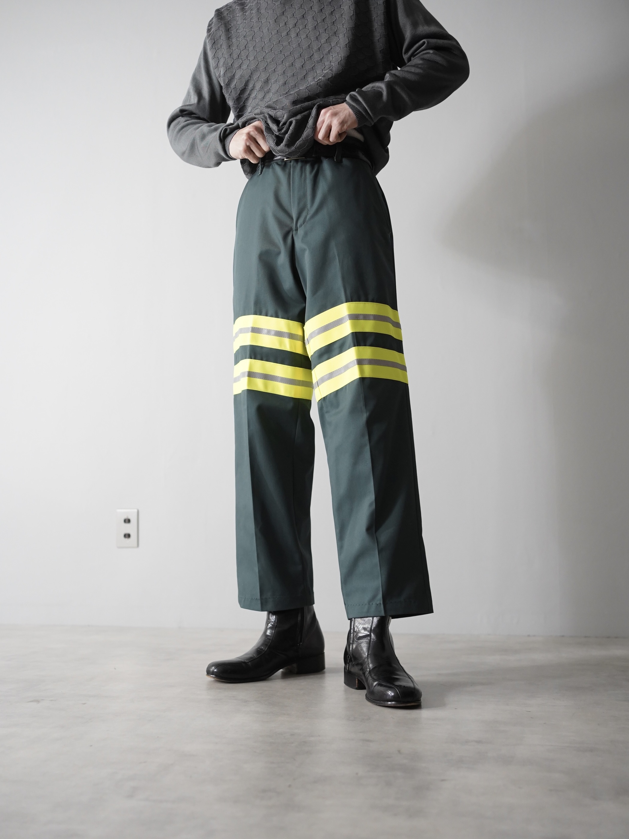 Red Kap Reflector tape work pants/Made in Mexico