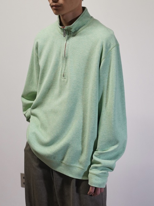 ORVIS 100% Pima cotton half zip tops/Made in Peru