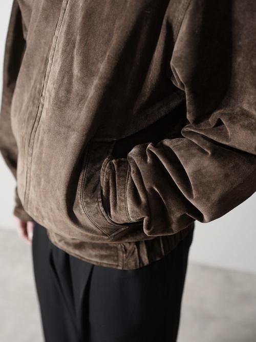 DOCKERS Suède leather blouson