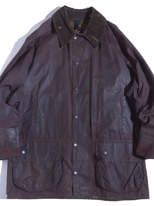 1994y "Barbour" 3warrant BEAUFORT oiled jacket -BROWN-