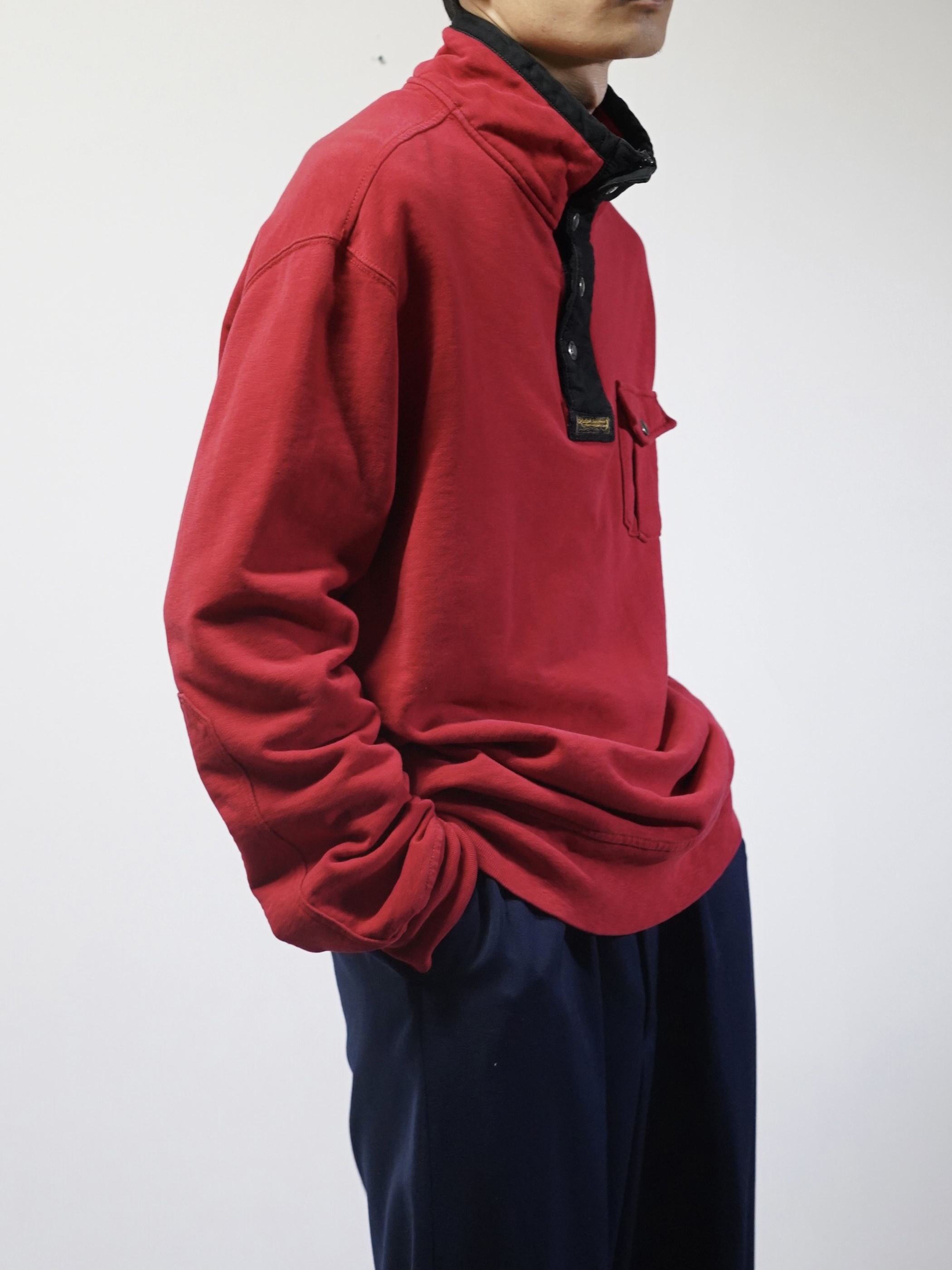 1990's Polo by Ralph Lauren Half button heritage design sweat shirts