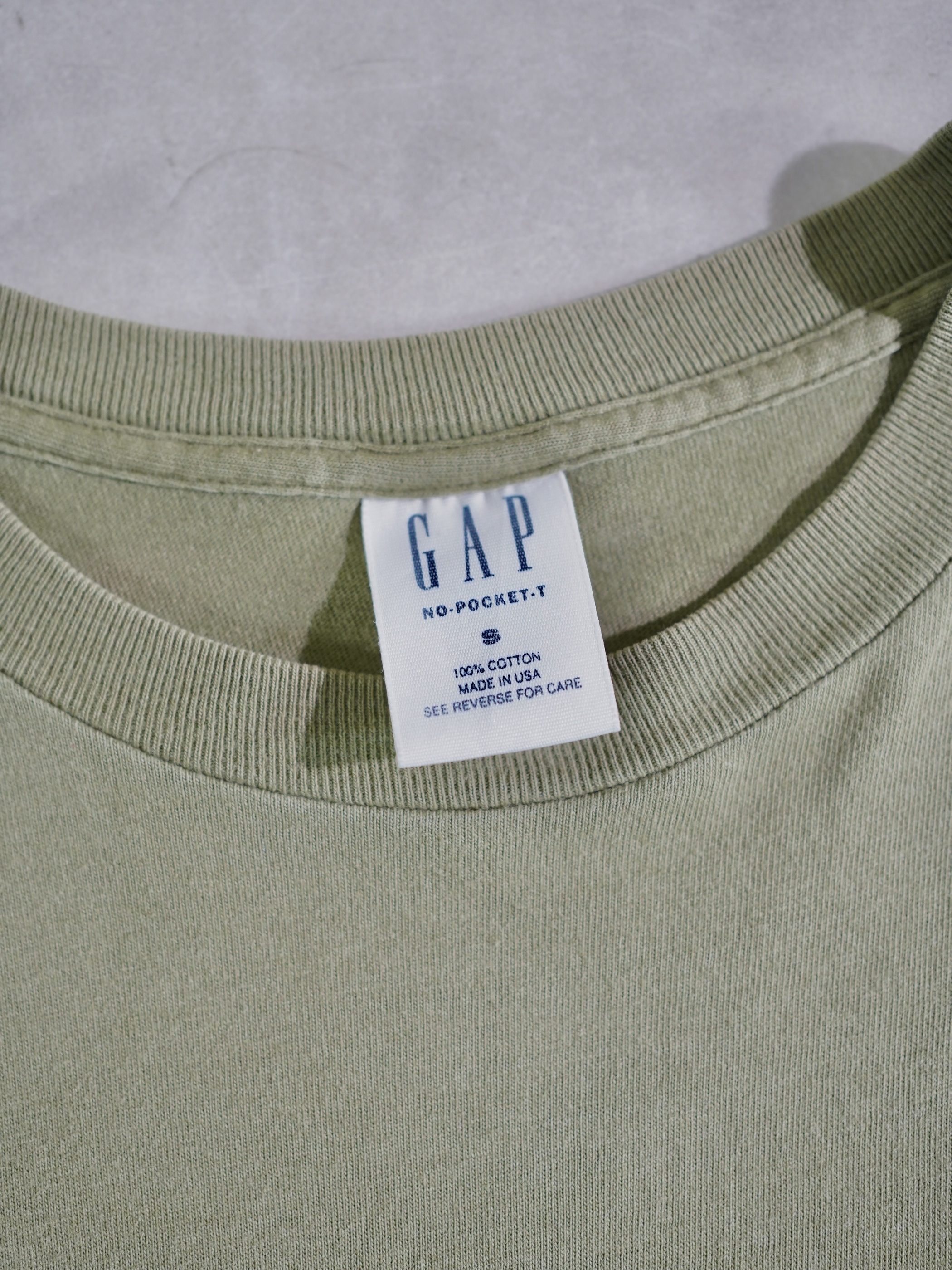 1990's GAP NO-POCKET-T / Made in USA