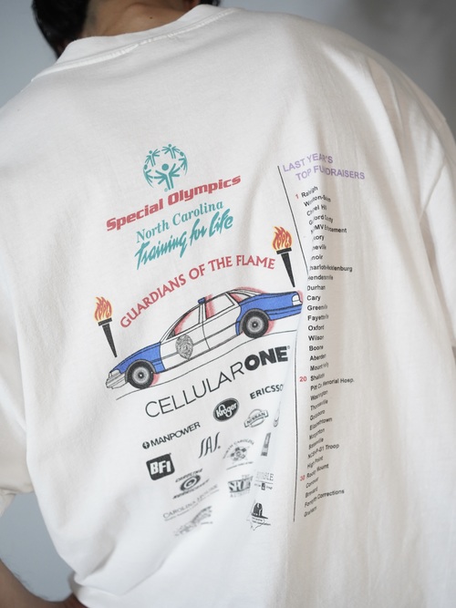 1990's- SPECIAL OLYMPICS 両面print T-shirt
