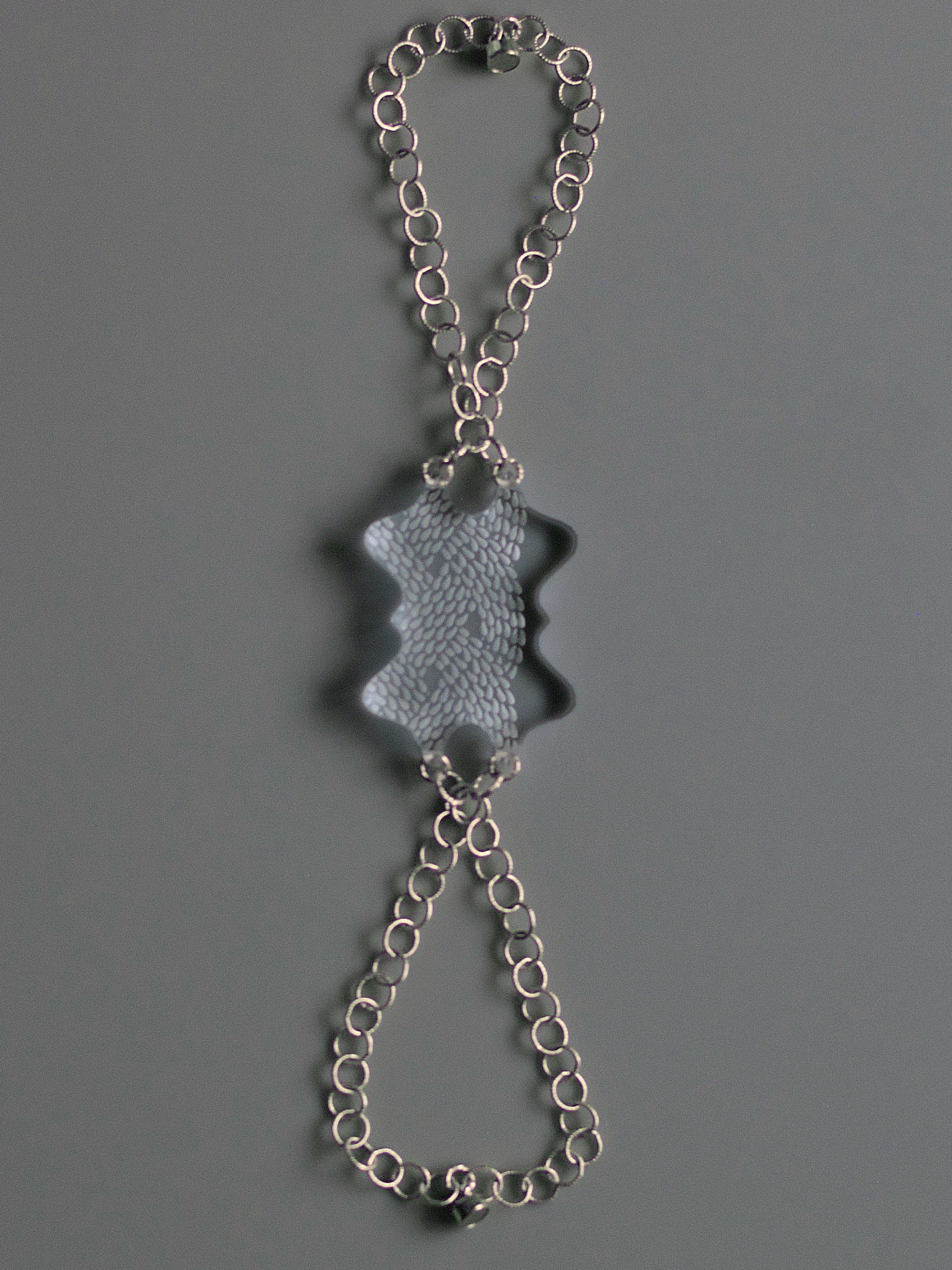  Knitting chain magnet bracelet　S