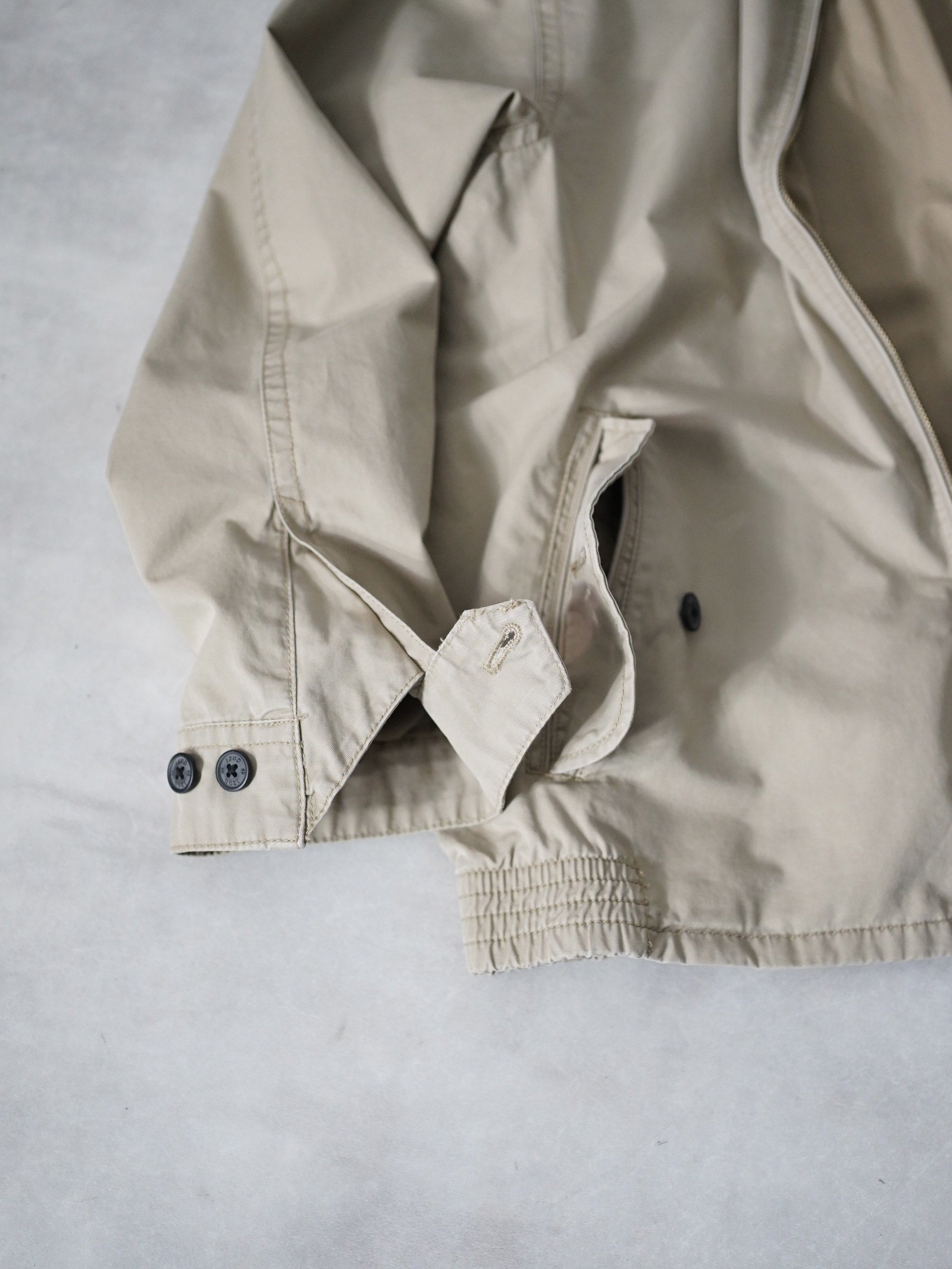 IZOD LUXURY SPORT cotton drizzler jacket