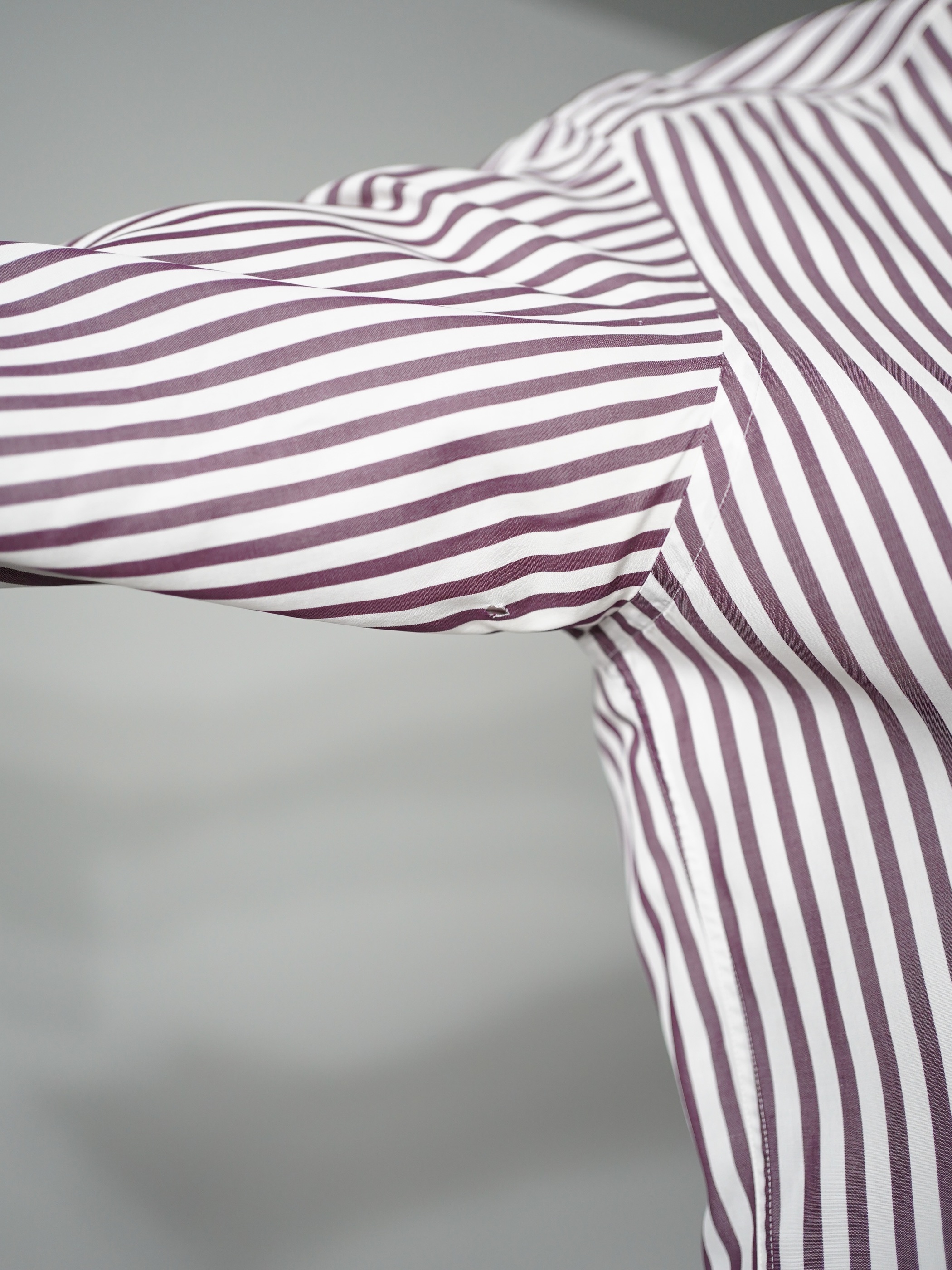1990's Brooks Brothers Cotton stripe Dress shirts / Made in England