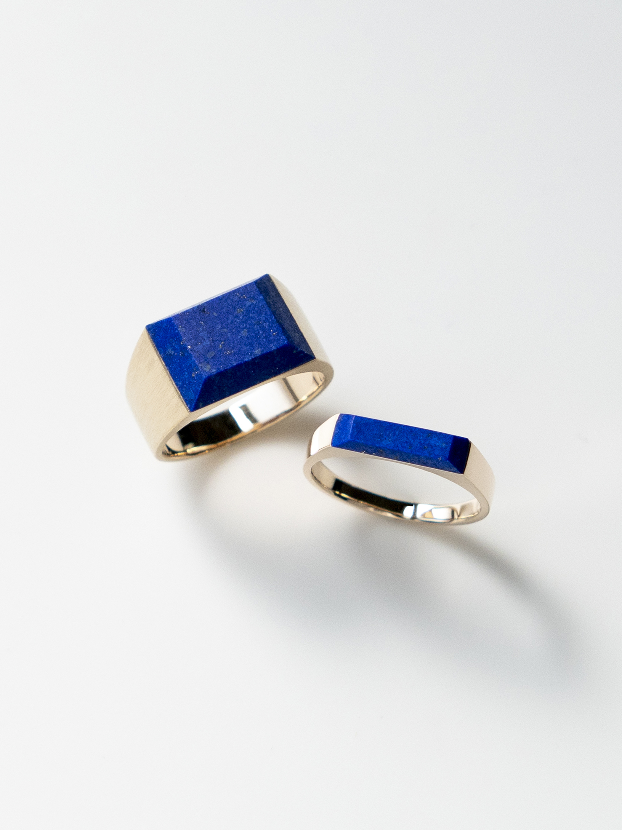 GEM SIGNET RING Lapis Lazuli - simmon WEB SHOP
