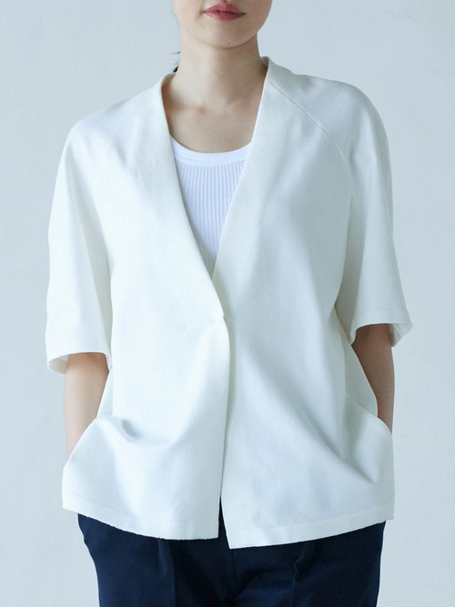 Work Wear collection Women's Half Jacket White(ハーフジャケット・ホワイト)
