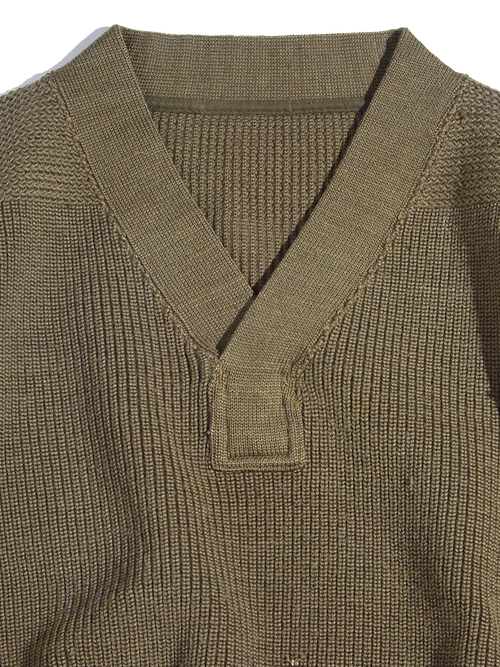 1940s "USAAF" A-1 knit sweater -OLIVE-