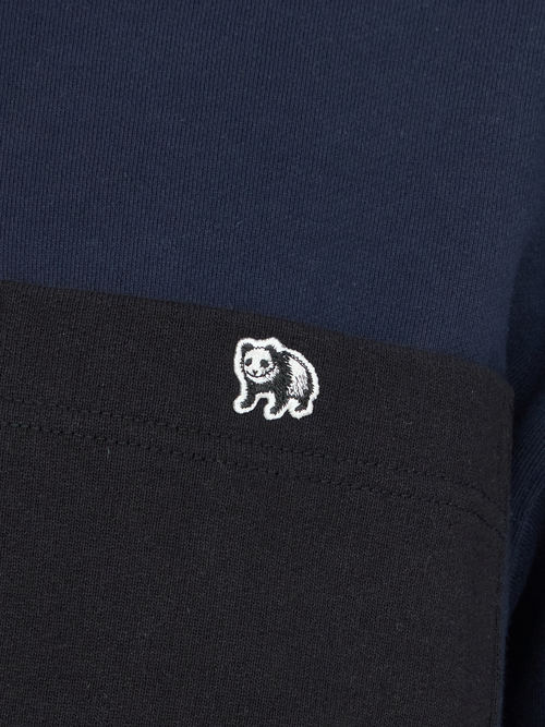 【受注商品】big pocket sweat shirt・NAVY