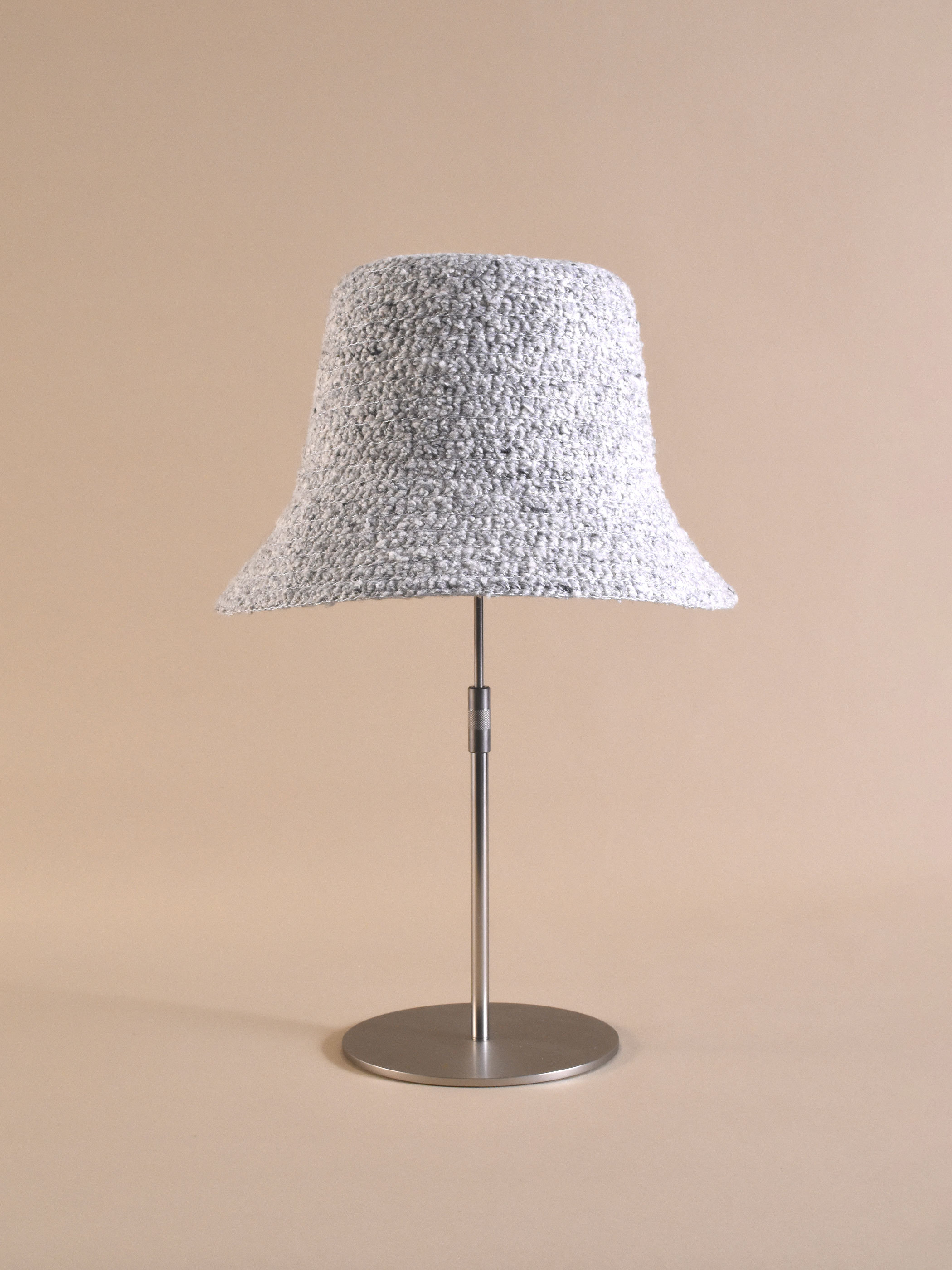 にこるtocit（トチエット）グレー フラワーハット ブラックリボン tocit/トチエット | Tint - A/W