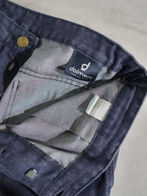 1980's- dolmen Poly cotton Twill Work pants / Fabric in France