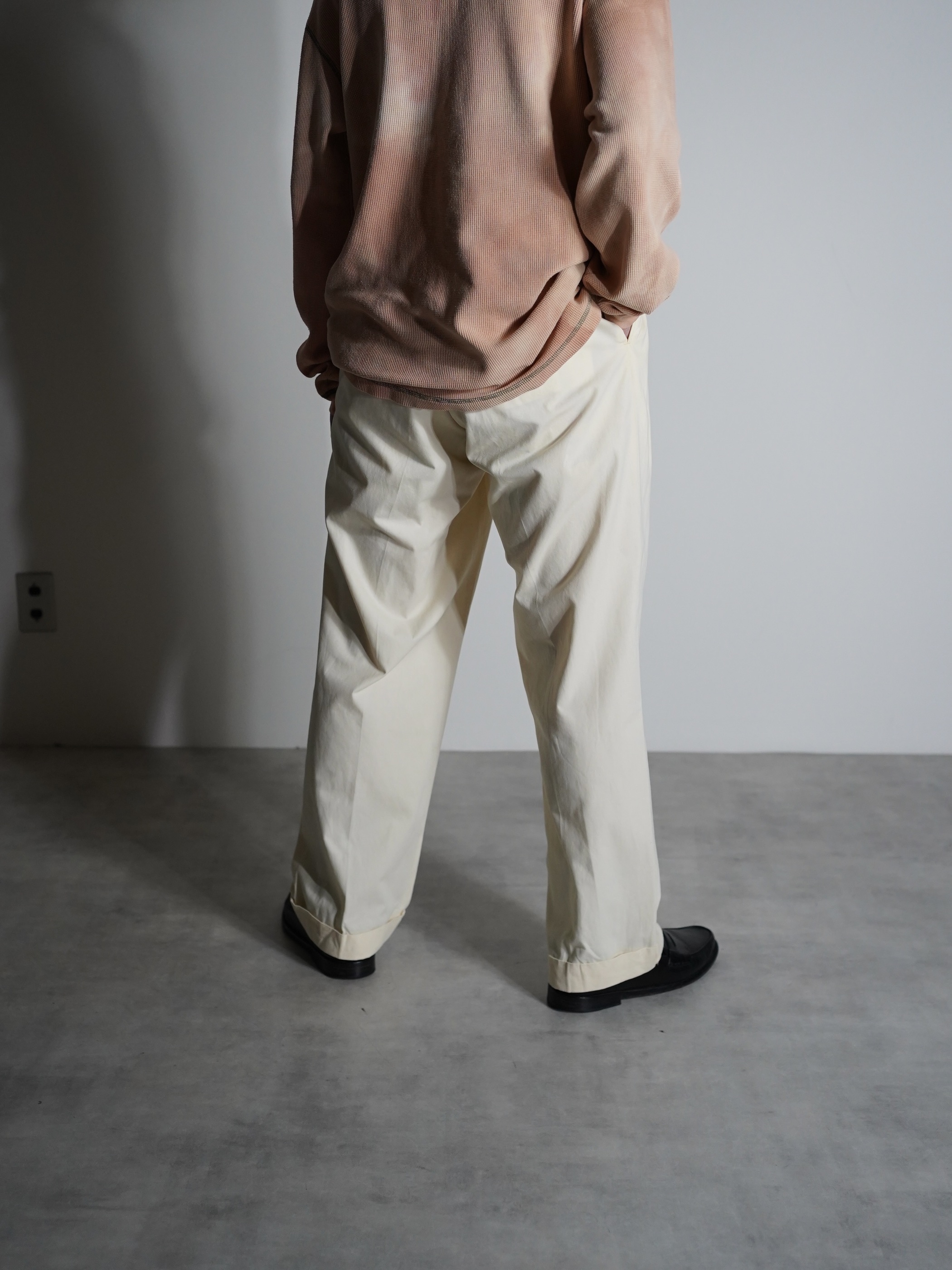 1990's BILLS KHAKIS 2tuck Cotton pants / Made in USA