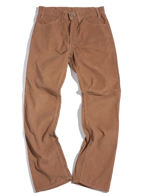 1980s "Levi's" Lot.519 corduroy pants -BROWN-