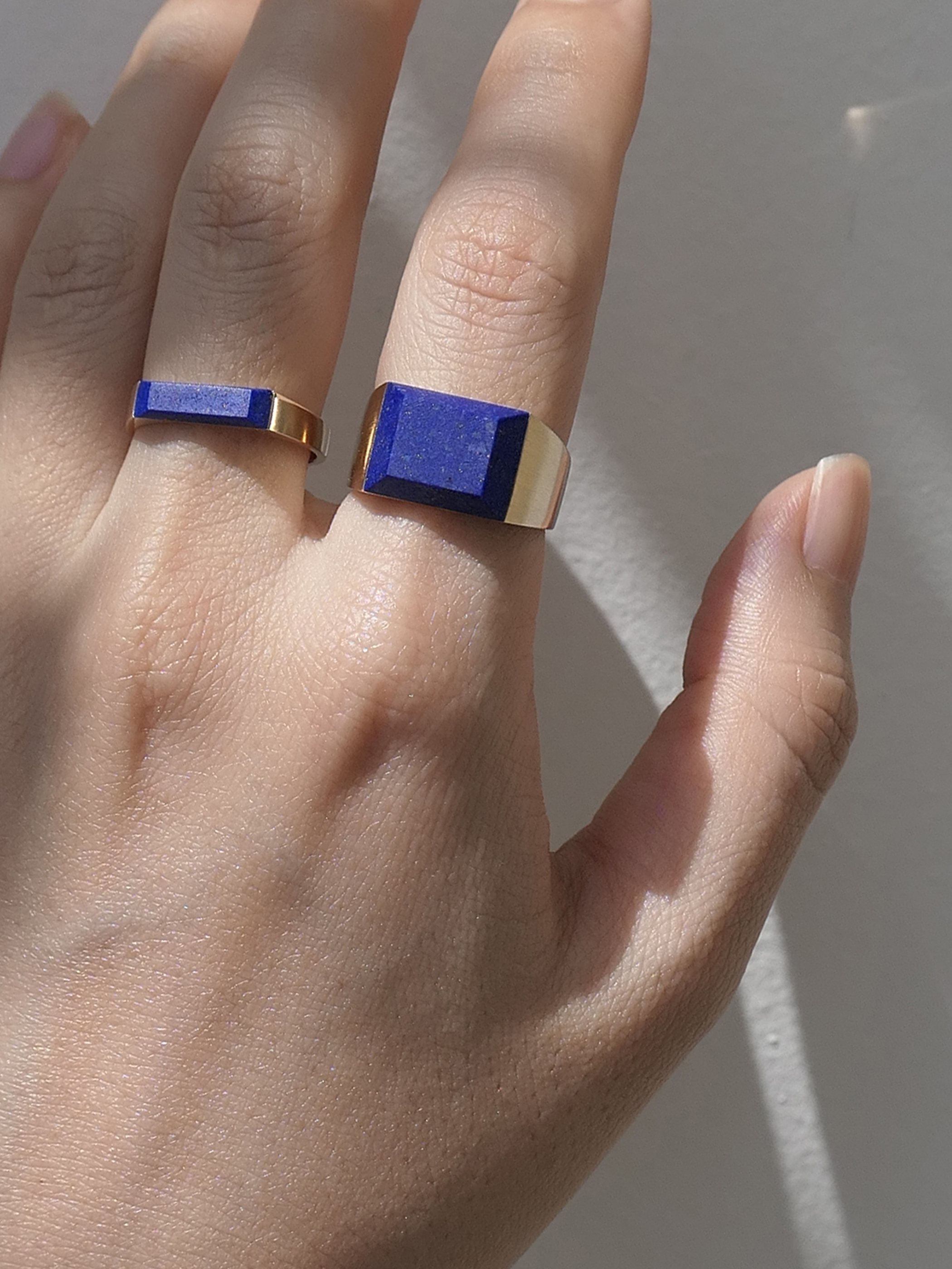 GEM SIGNET RING Lapis Lazuli - simmon official WEB SHOP