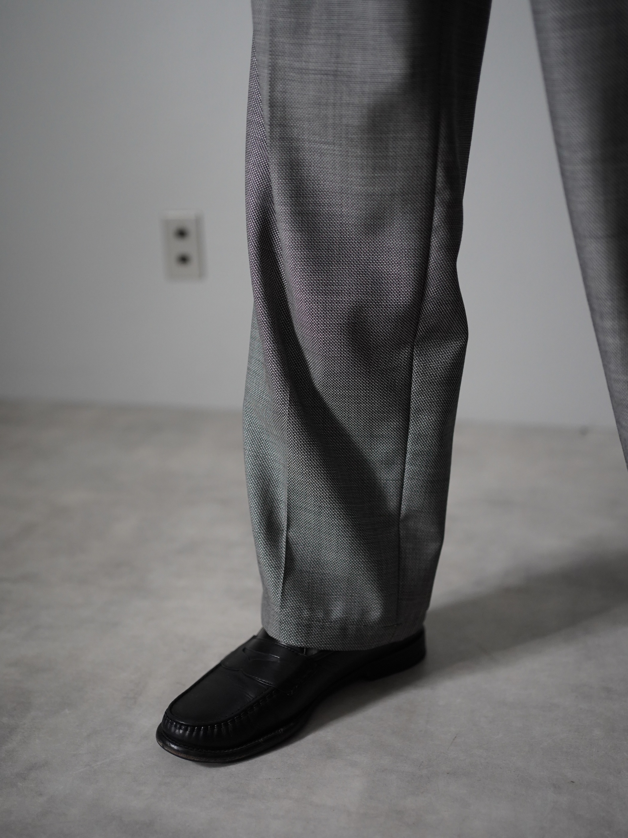 PAZONI 2tuck dress trousers/Made in Italy