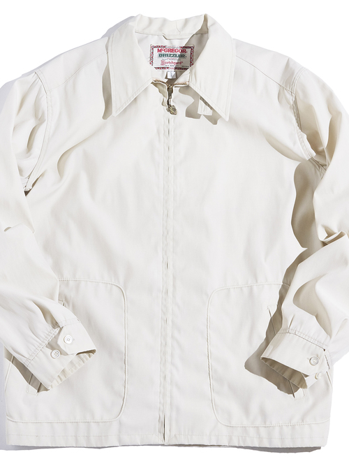 1960s "McGREGOR" drizzler jacket -ECRU-