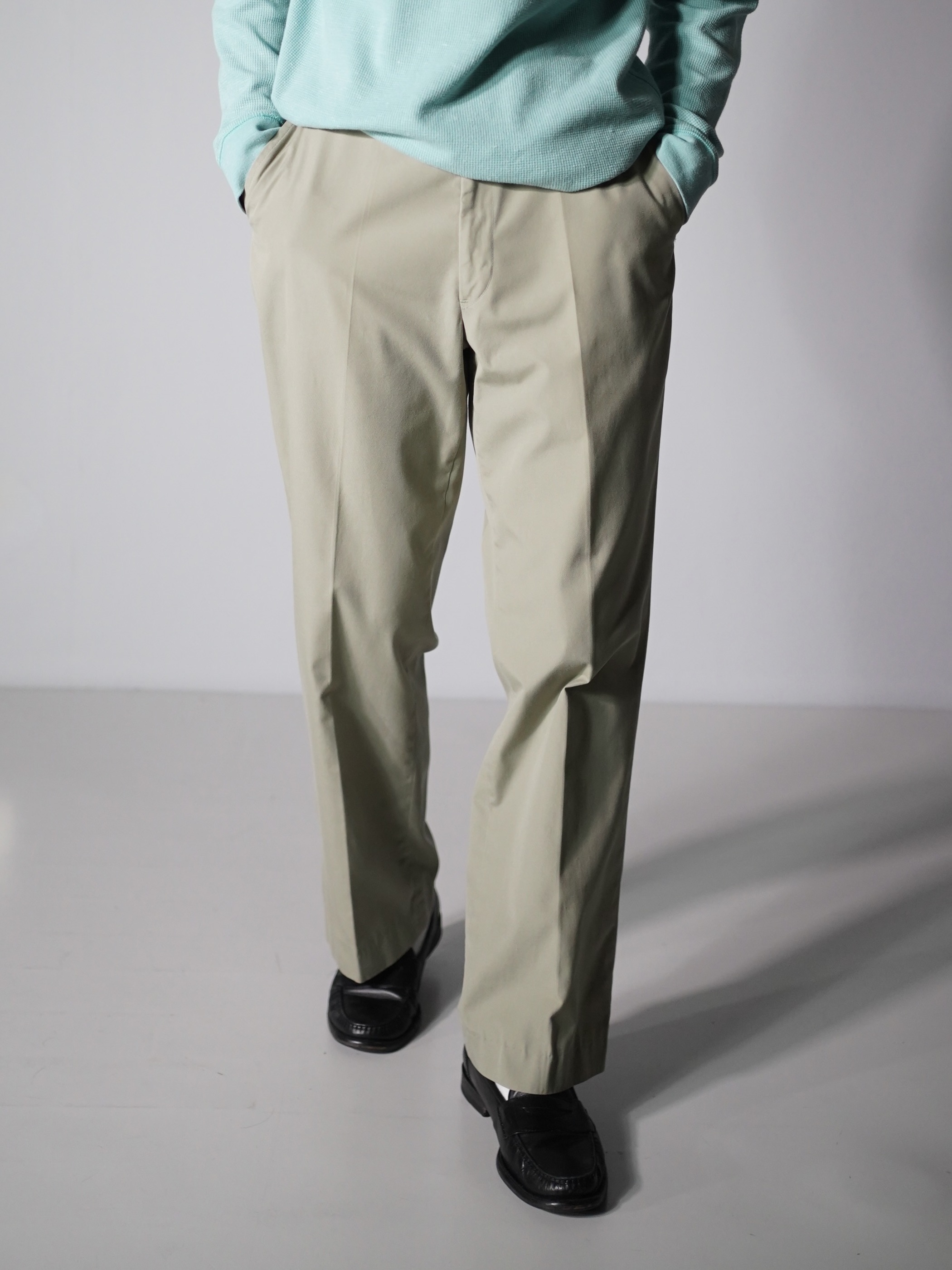1980~90's L.L.Bean cotton poly Broad cloth Chino pants