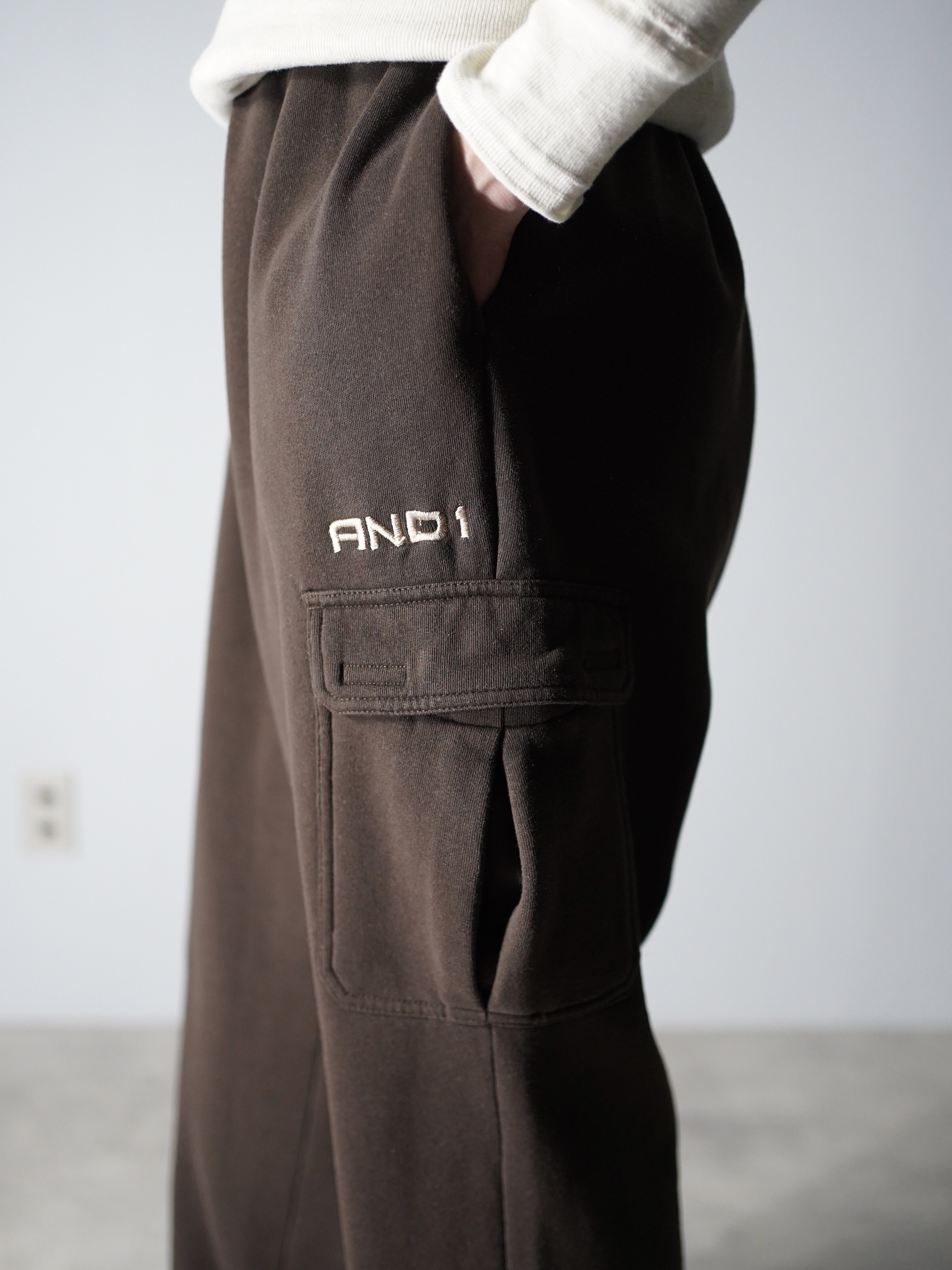 AND1 Wide Sweat Cargo pants