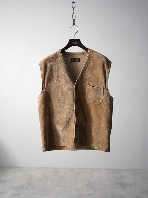 Cap ville by DEVRED Faux suede vest / Made in Italy