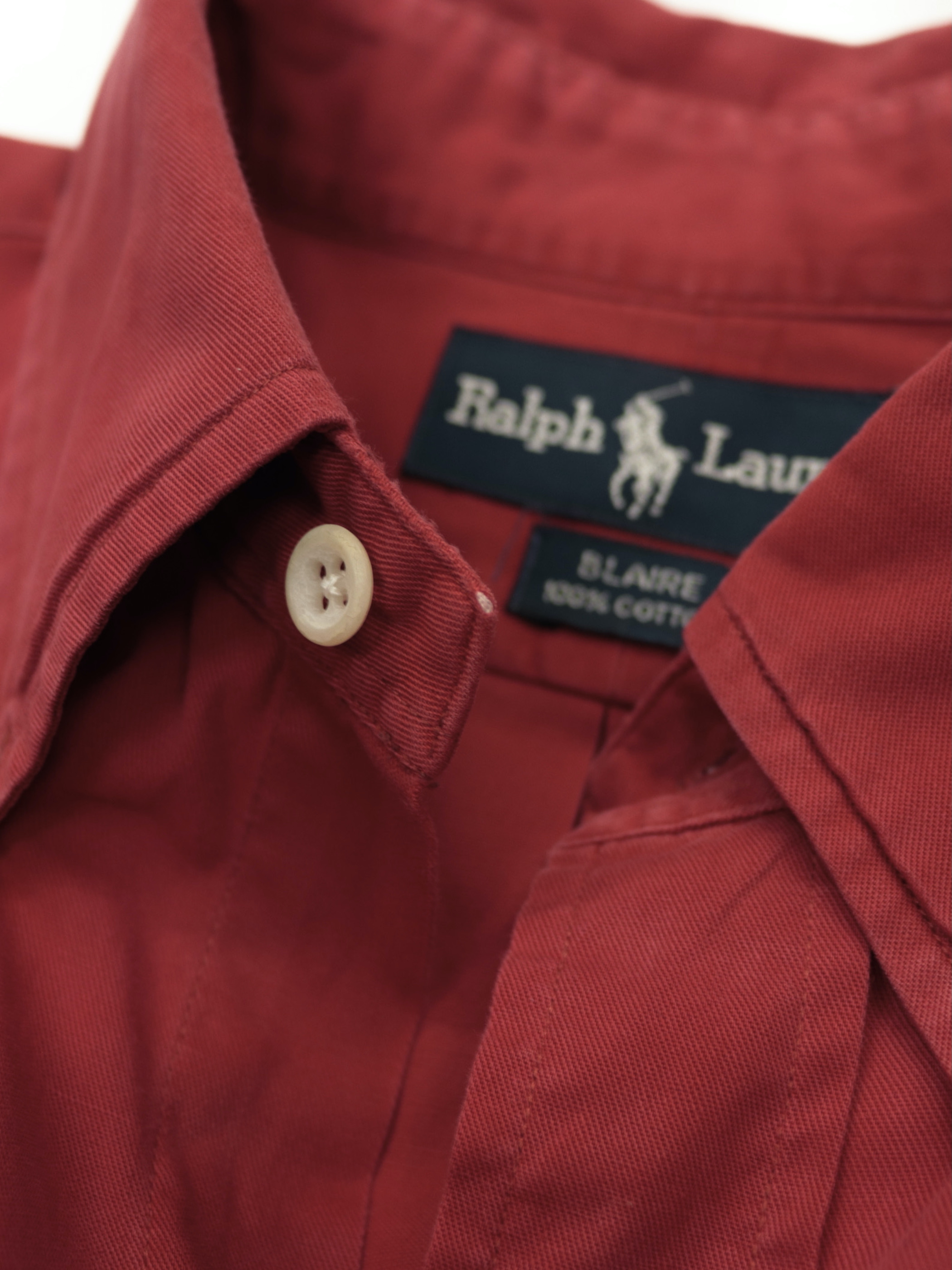 1990's Ralph Lauren BLAIRE B.D.Shirts / Made in USA (N.M.A)