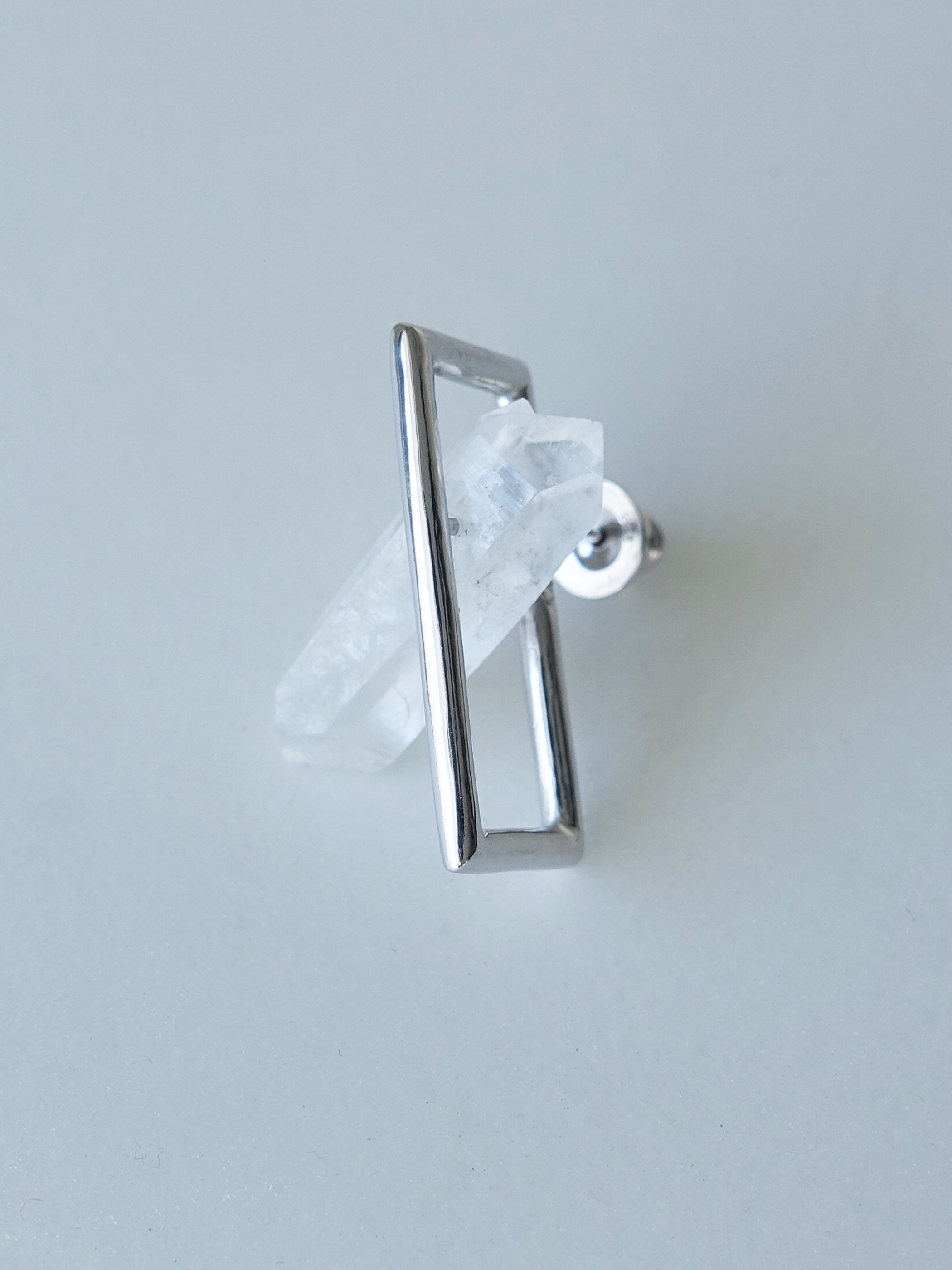 〈INSIDE〉quartz earring 2 M