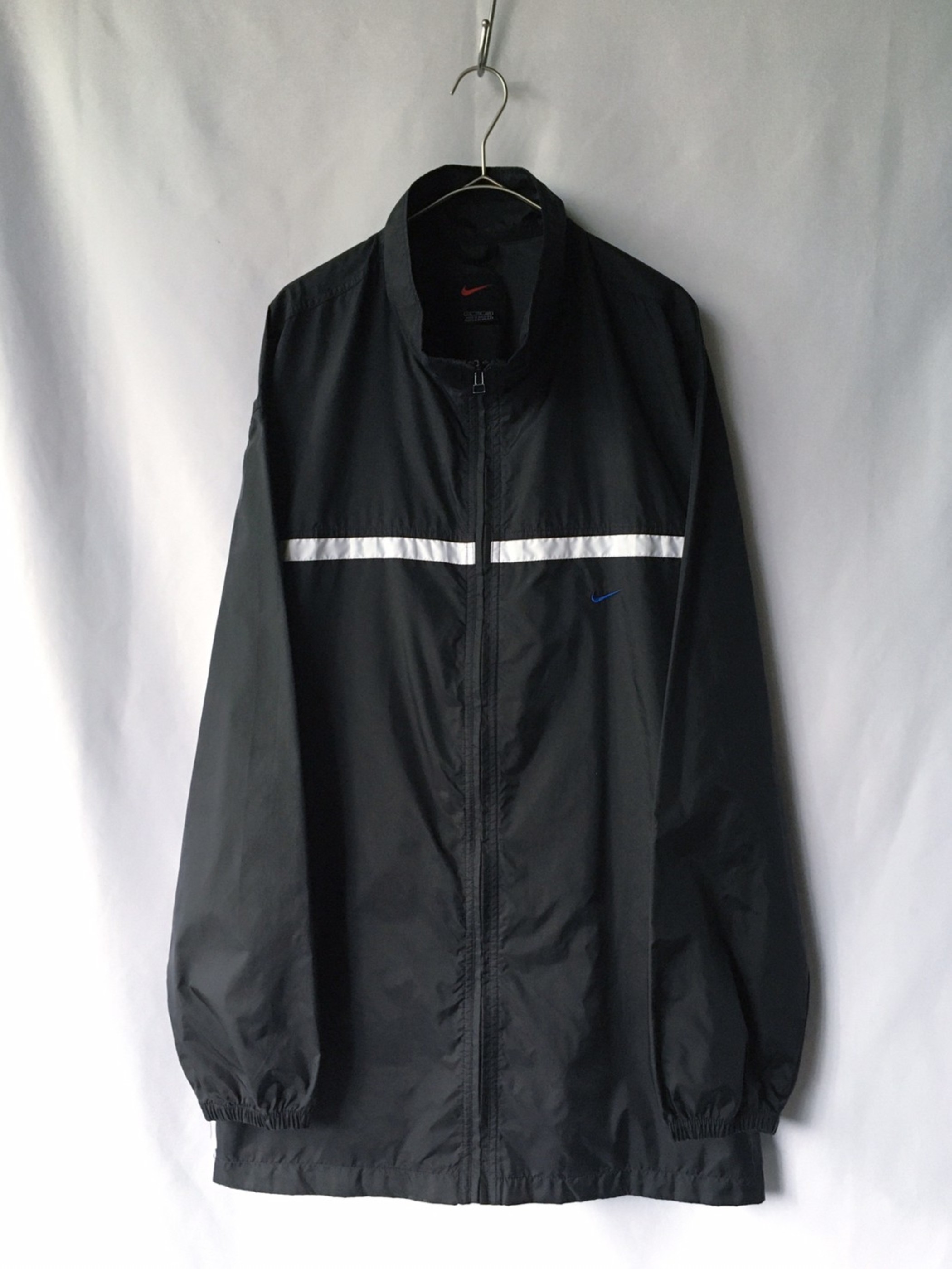 nylon zip up jacket