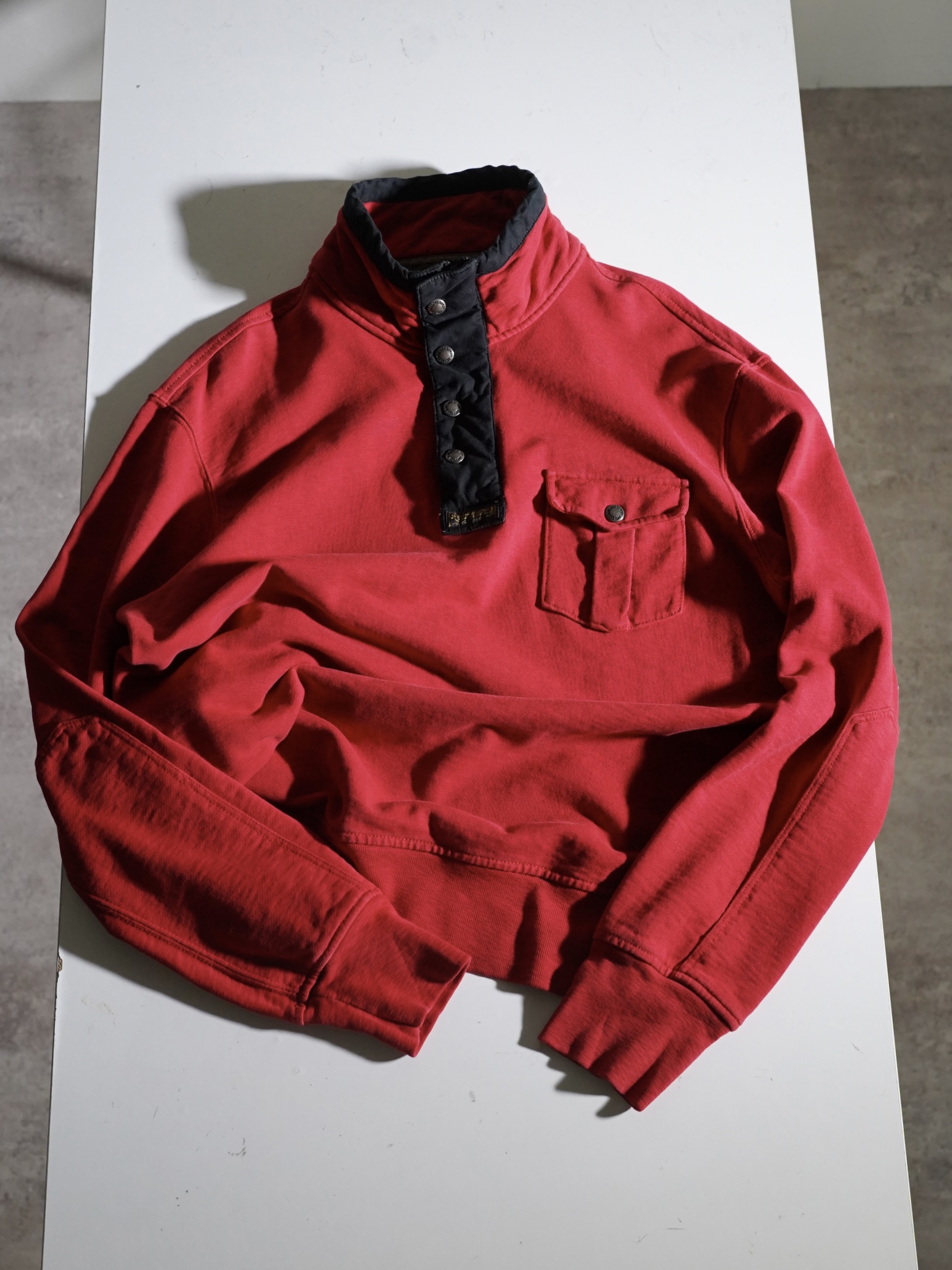 1990's Polo by Ralph Lauren Half button heritage design sweat shirts