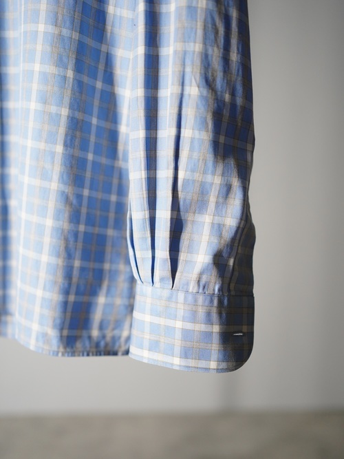 Ermenegildo Zegna Cotton 隠しB.D. dress shirt / Made in Turkey