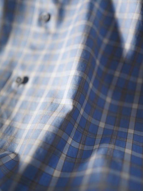 Ermenegildo Zegna Cotton 隠しB.D. dress shirt / Made in Turkey