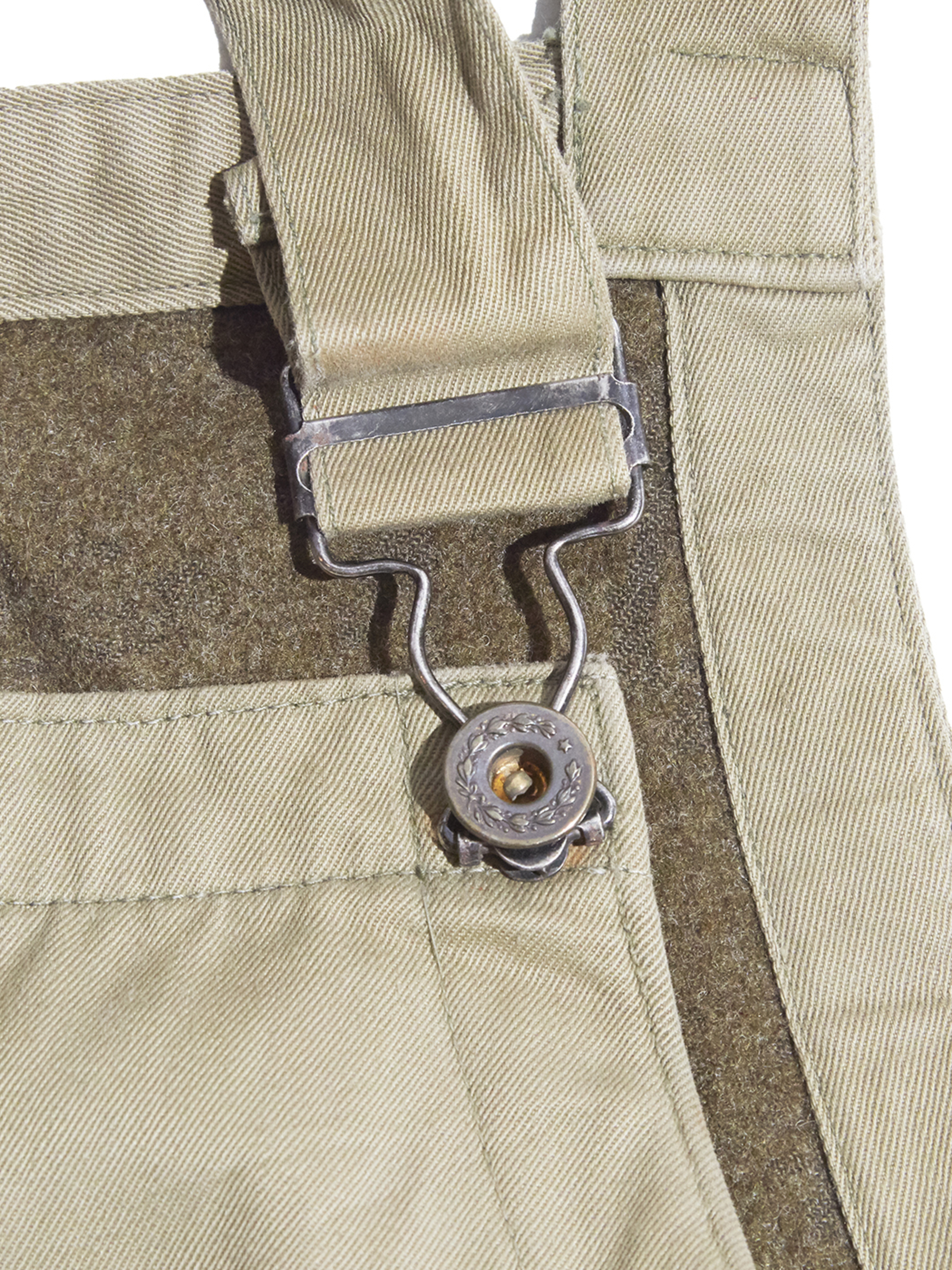 1940s "US ARMY" tankers overall -KHAKI-