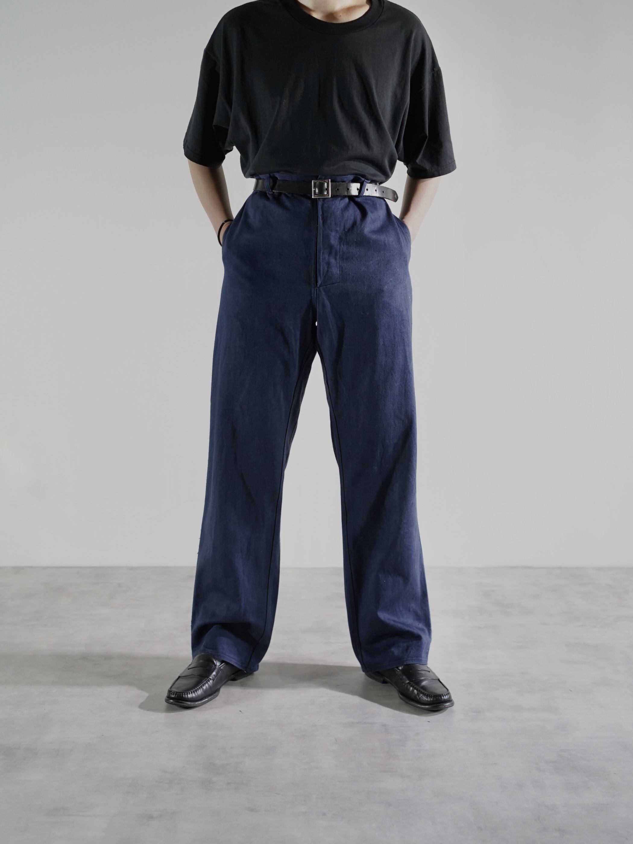 1980's- sanfor Work pants / Garment Dye