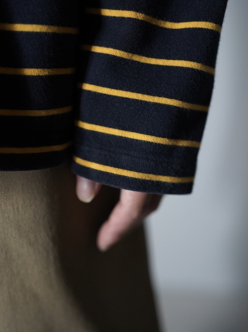 CREMIEUX Cotton border L/S cut sew