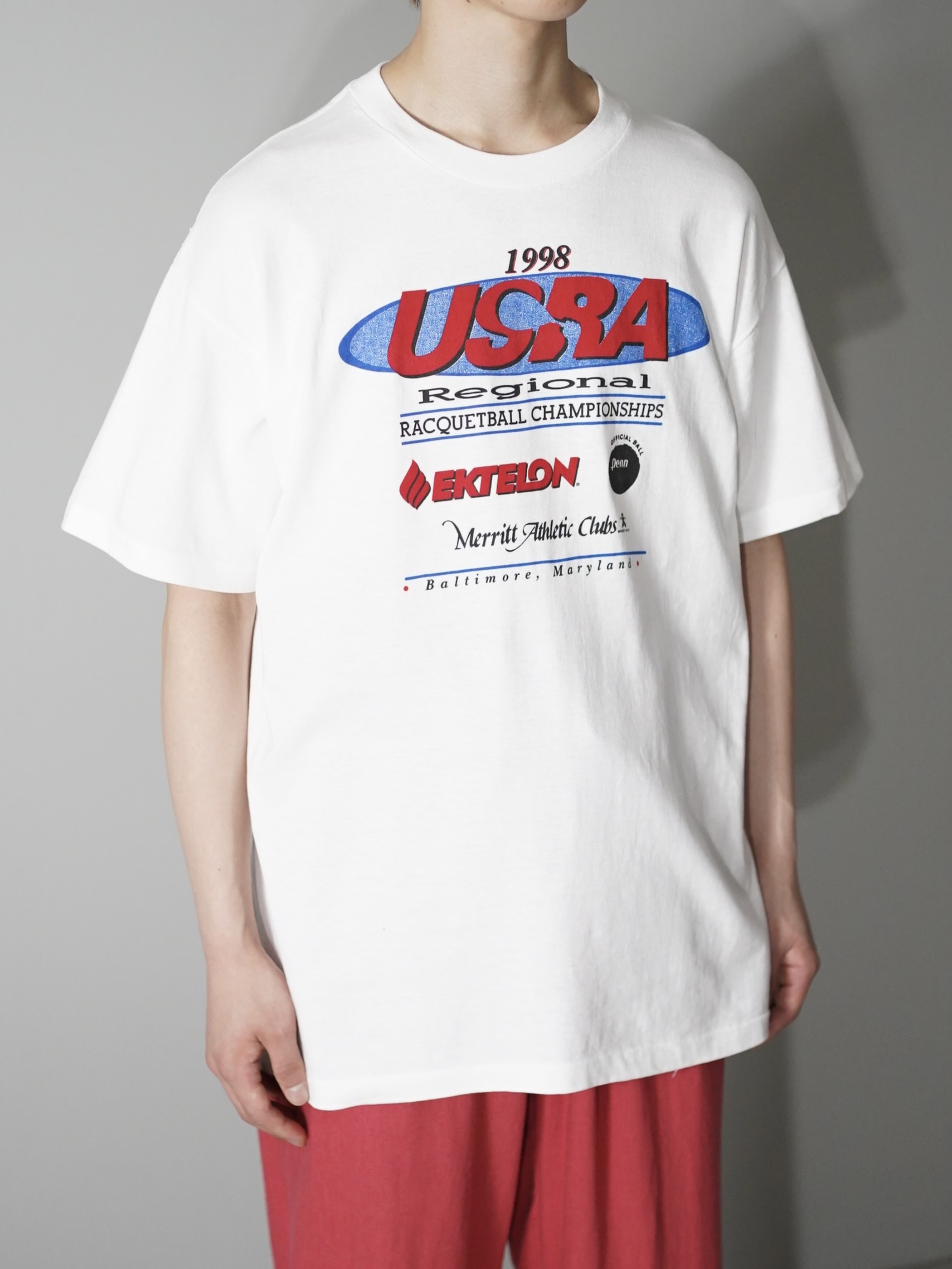 1998's USRA Regional Print t-shirt / Made in USA