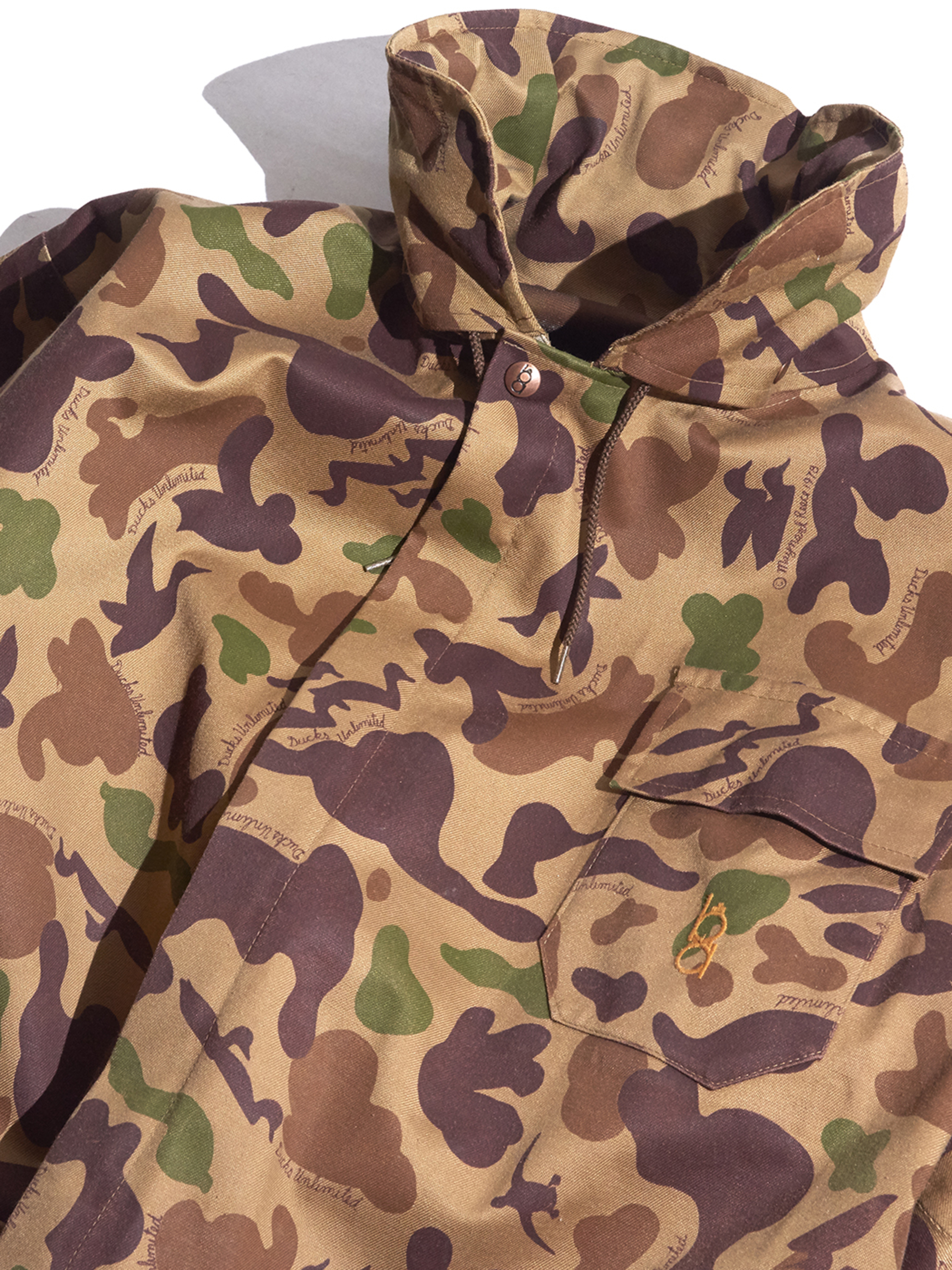 1980s "bob allen" camouflage gore-tex jacket -CAMOUFLAGE-