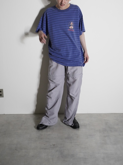 1990's PANAMA jack 染み込み Borde Tee / Made in USA