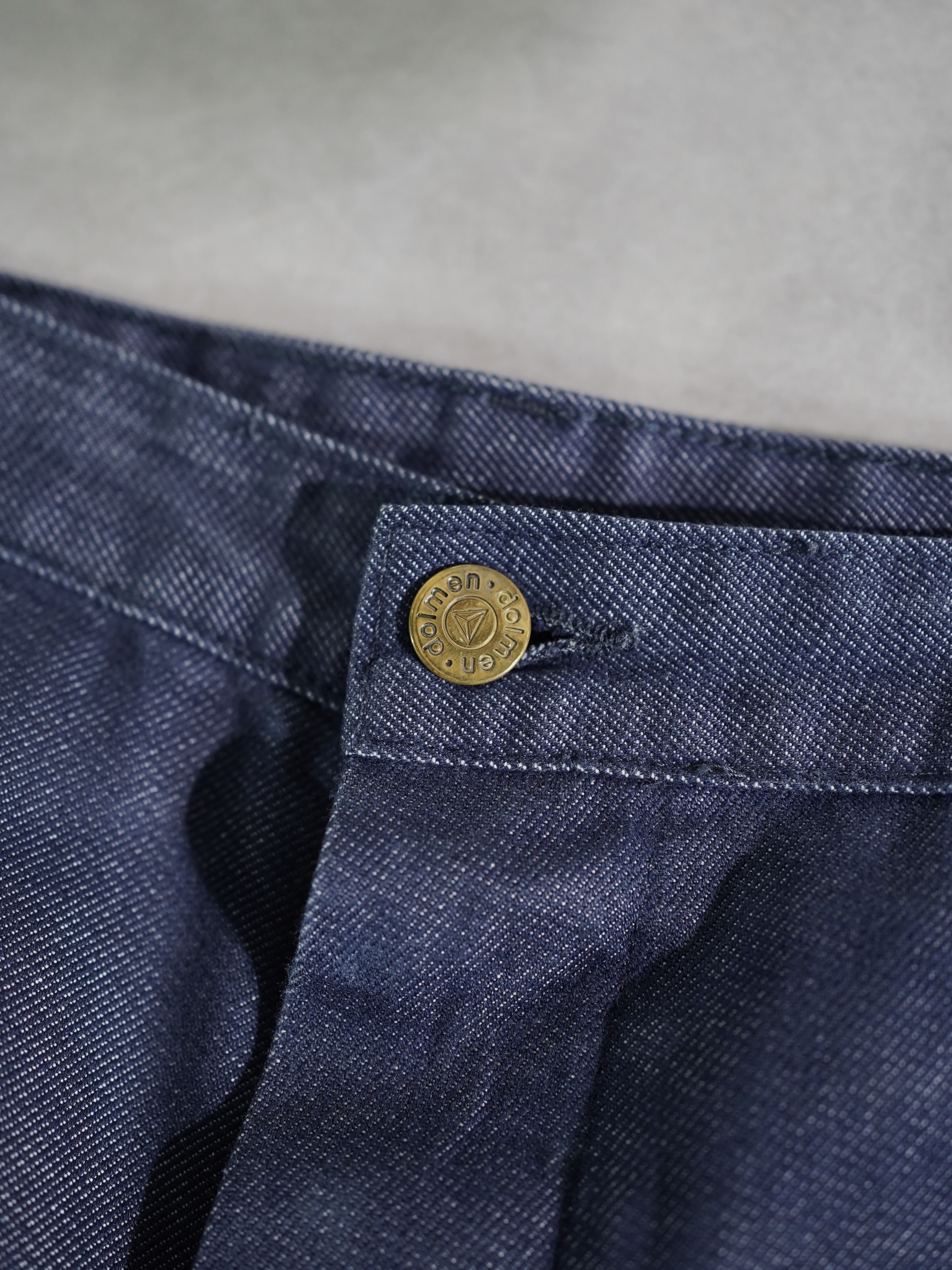 1980's- dolmen Poly cotton Twill Work pants / Fabric in France