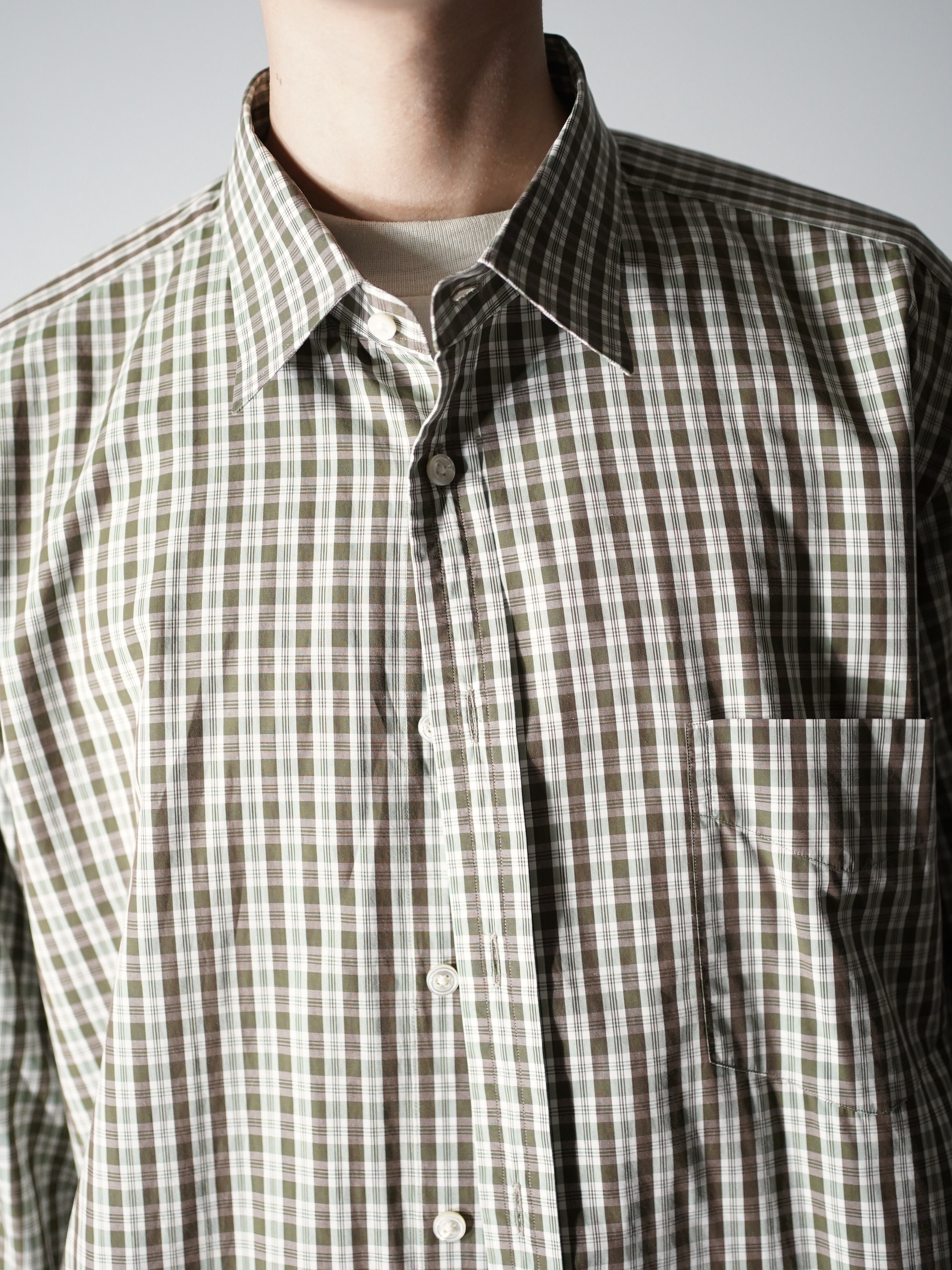 ASCOT CHANG Cotton Dress shirt