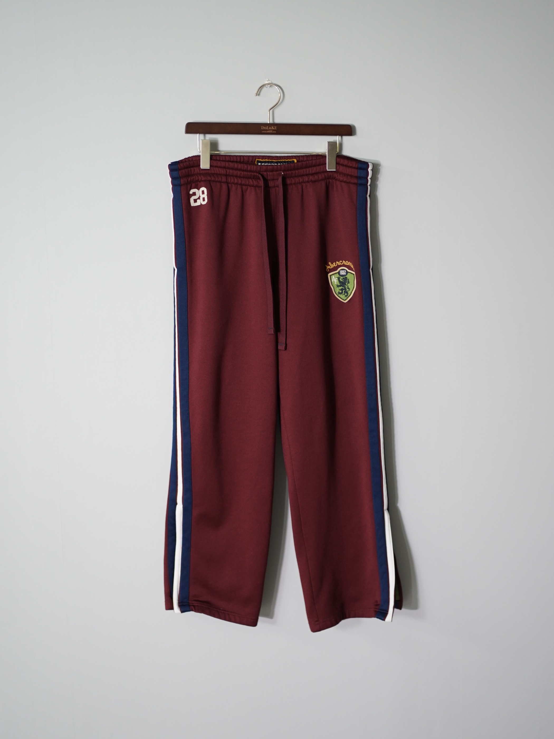 Abercrombie Numbering jersey track pants