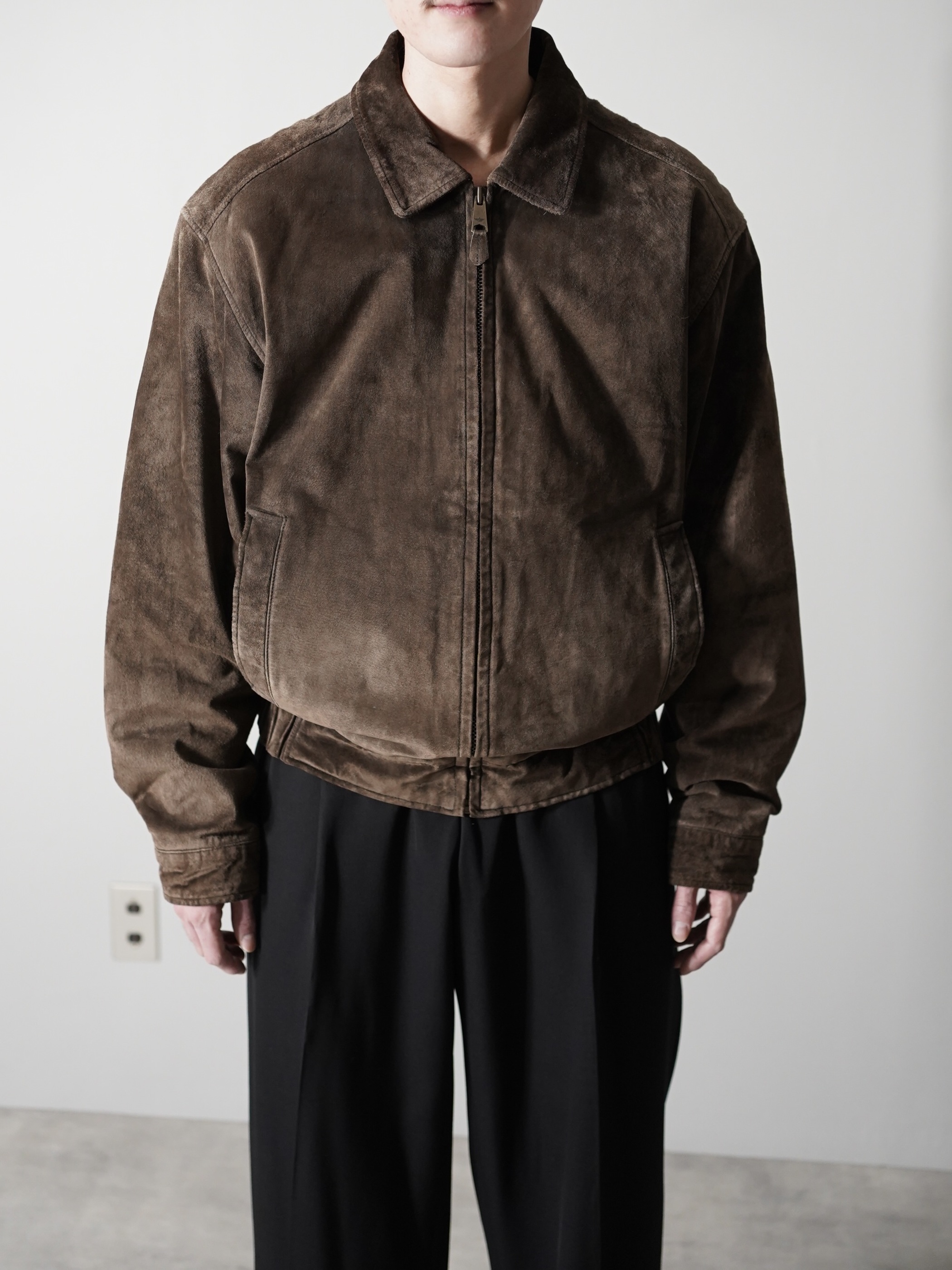 DOCKERS Suède leather blouson