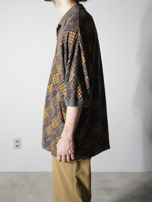 New River Pattern print polo shirt