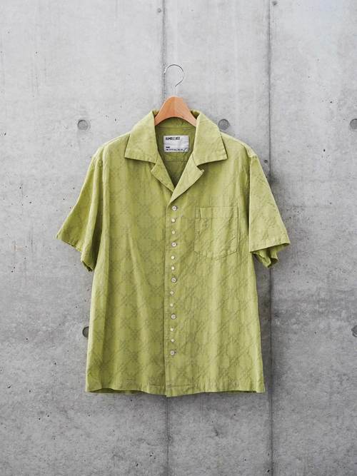 Jacquard Open Color S/S Shirts 