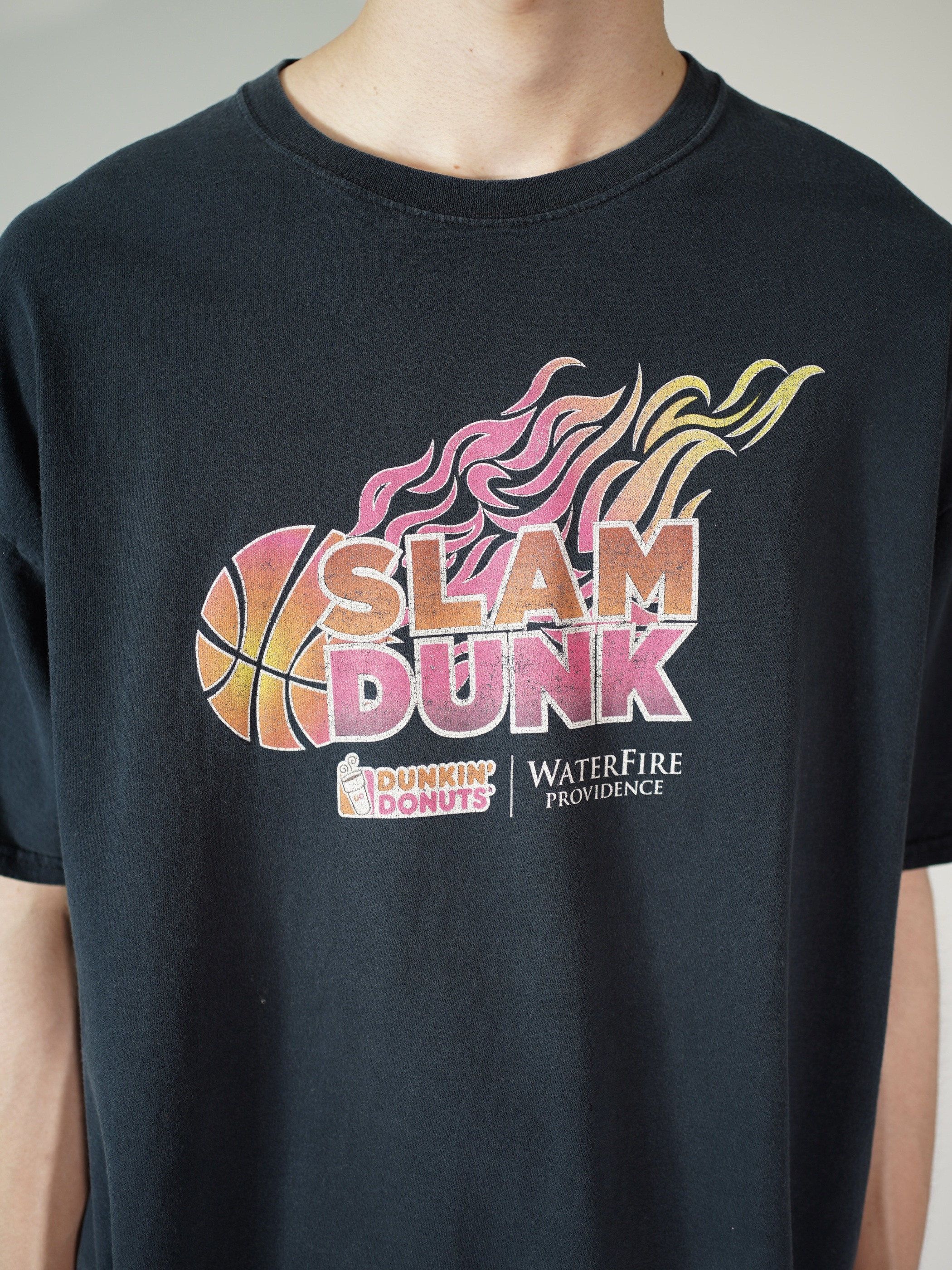 DUNKIN DONUT'S SLAM DUNK COMPETITION Print T-shirts