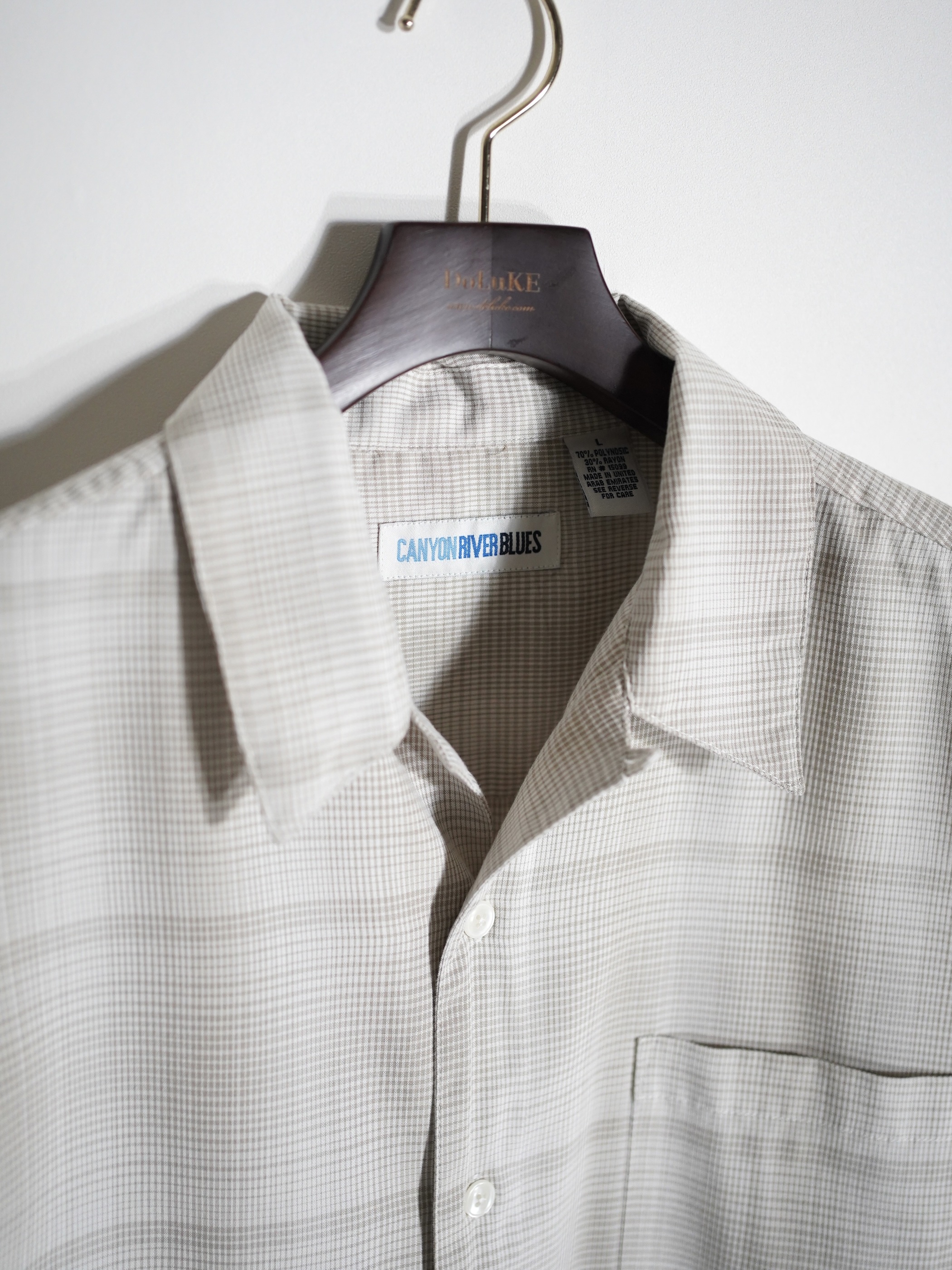 CANYON RIVER BLUES Poly rayon Loop collar shirt