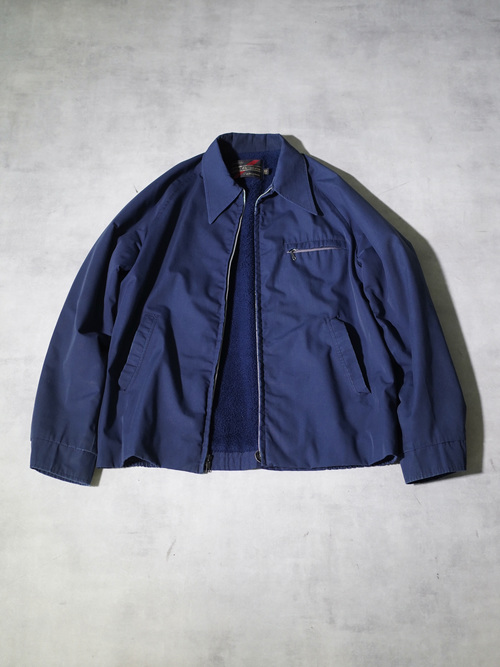 1970's SEARS Boa liner cotton×poly sports jacket