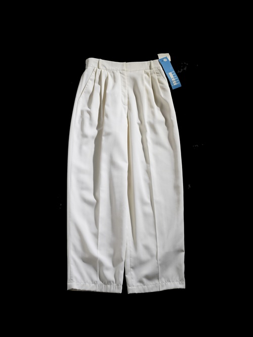 NOS 1990's~ LESLIE FAY Sportwear Poly Rayon 3tuck dress trousers 