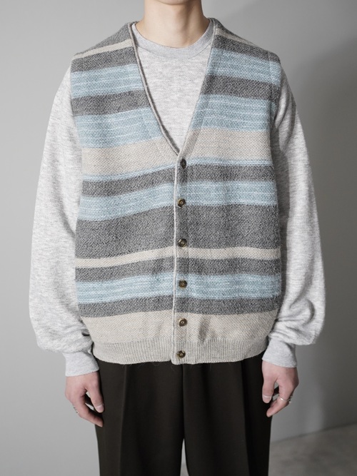 CHARLY MACH Alpaca blend knit vest / Made in Spain