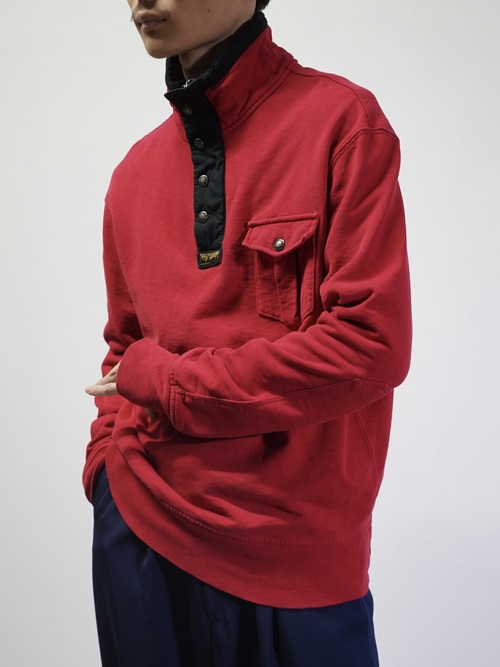 1990's Polo by Ralph Lauren Half button heritage design sweat shirts