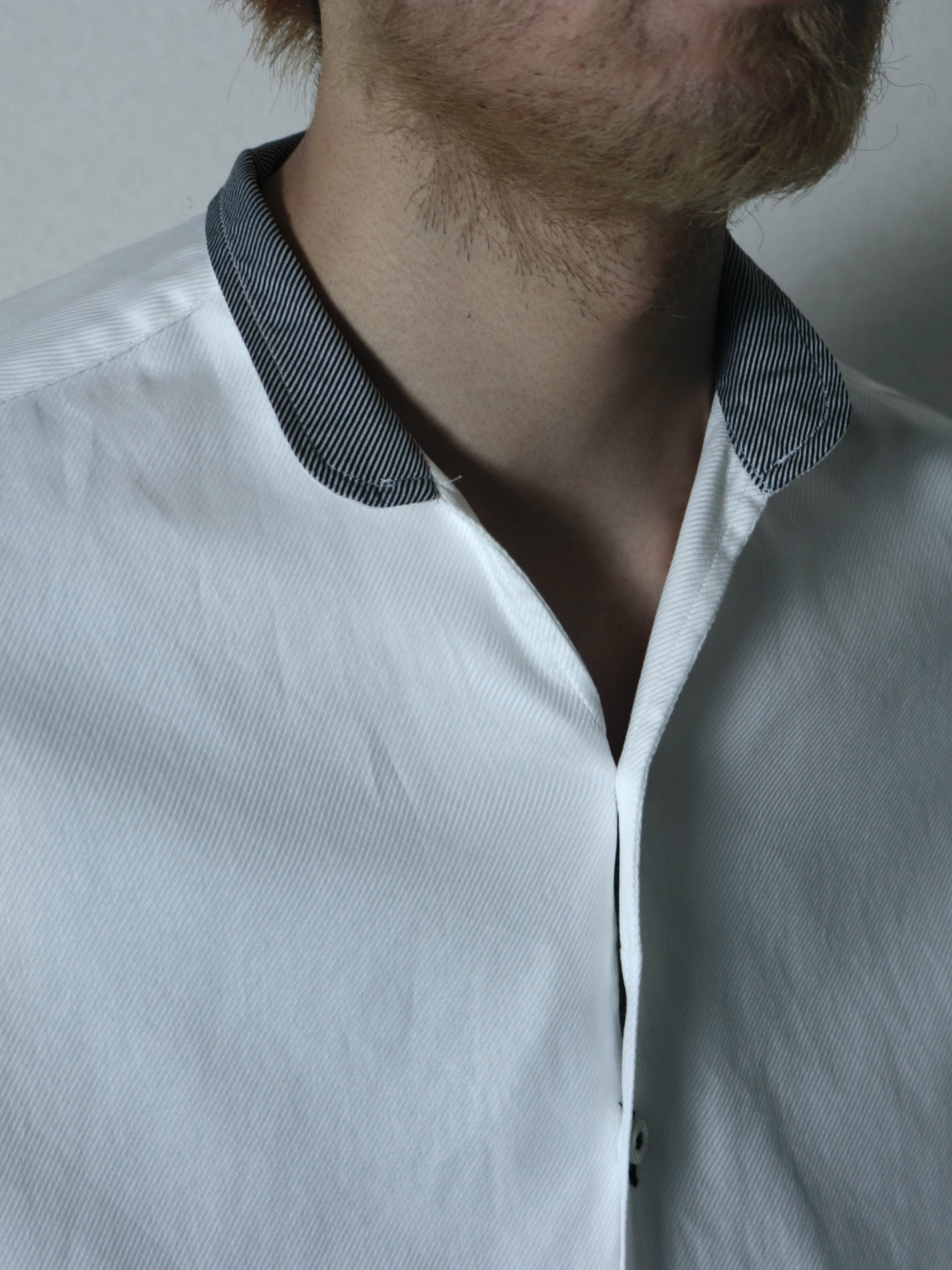 Equilibrio Stand collar Dress shirts / Made in Italy